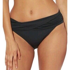 Bleu Rod Beattie Women's Black Bikini Bottom Size 14 NWT Swimwear Bottoms